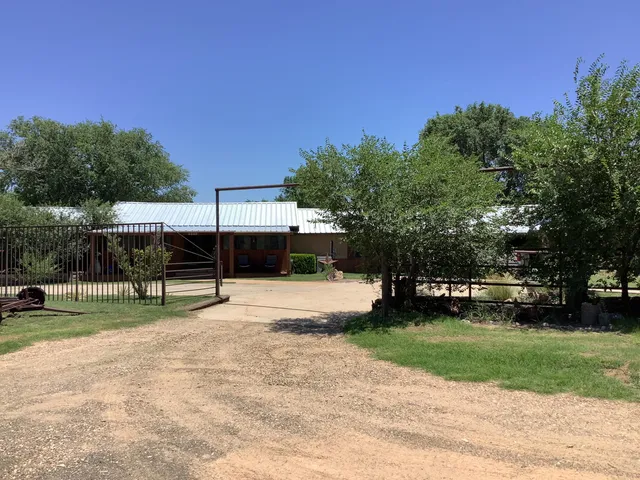 a view of park with trees