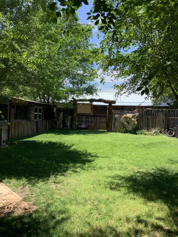 a view of a tables and chairs in patio