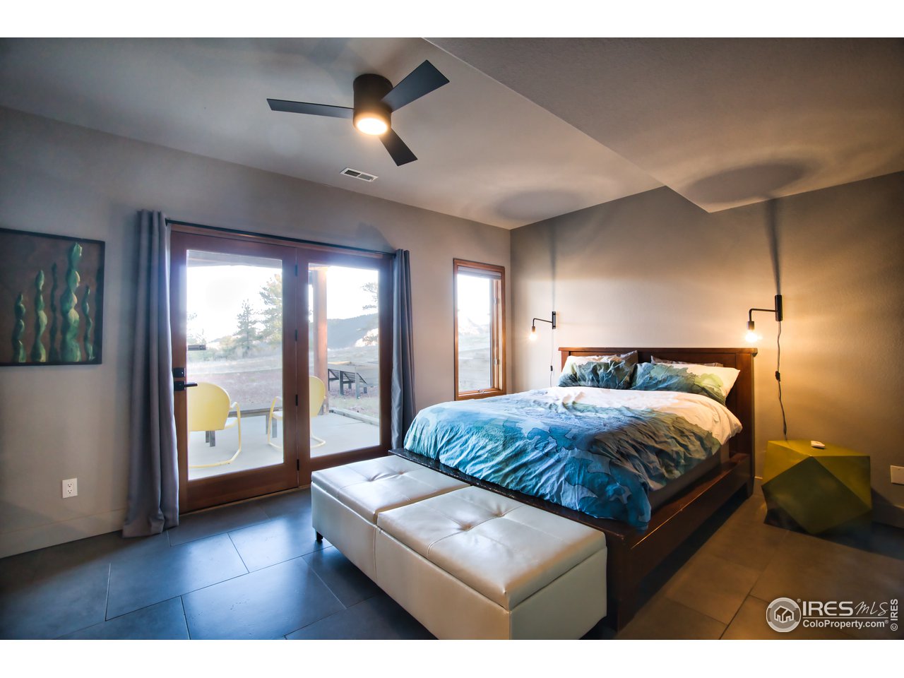 700 Apple Ridge Road Lyons, CO 80540 - Photo 28 of 35 Walk-out lower-level bedroom