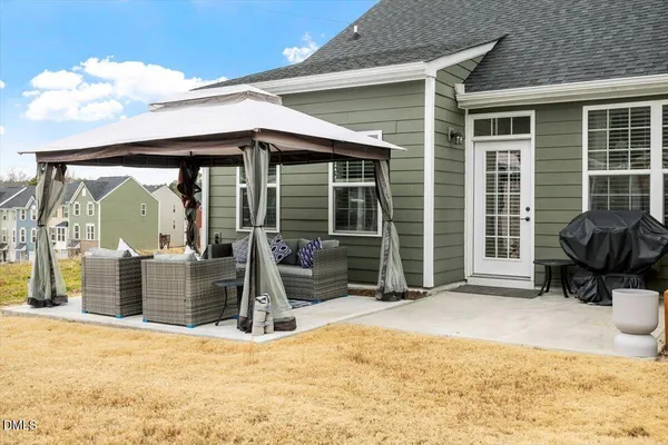 a view of swimming pool with patio
