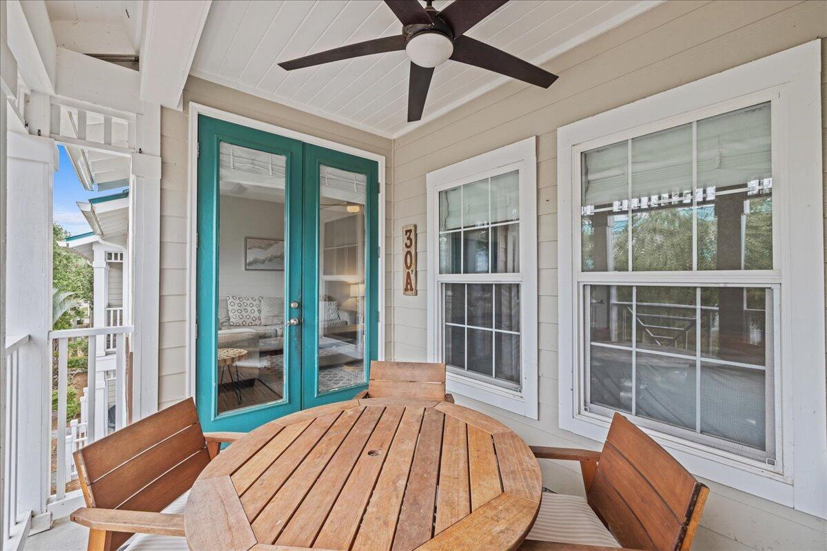 104 Village Boulevard, Unit 625 Santa Rosa Beach, FL 32459 - Photo 11 of 38 Large Porch