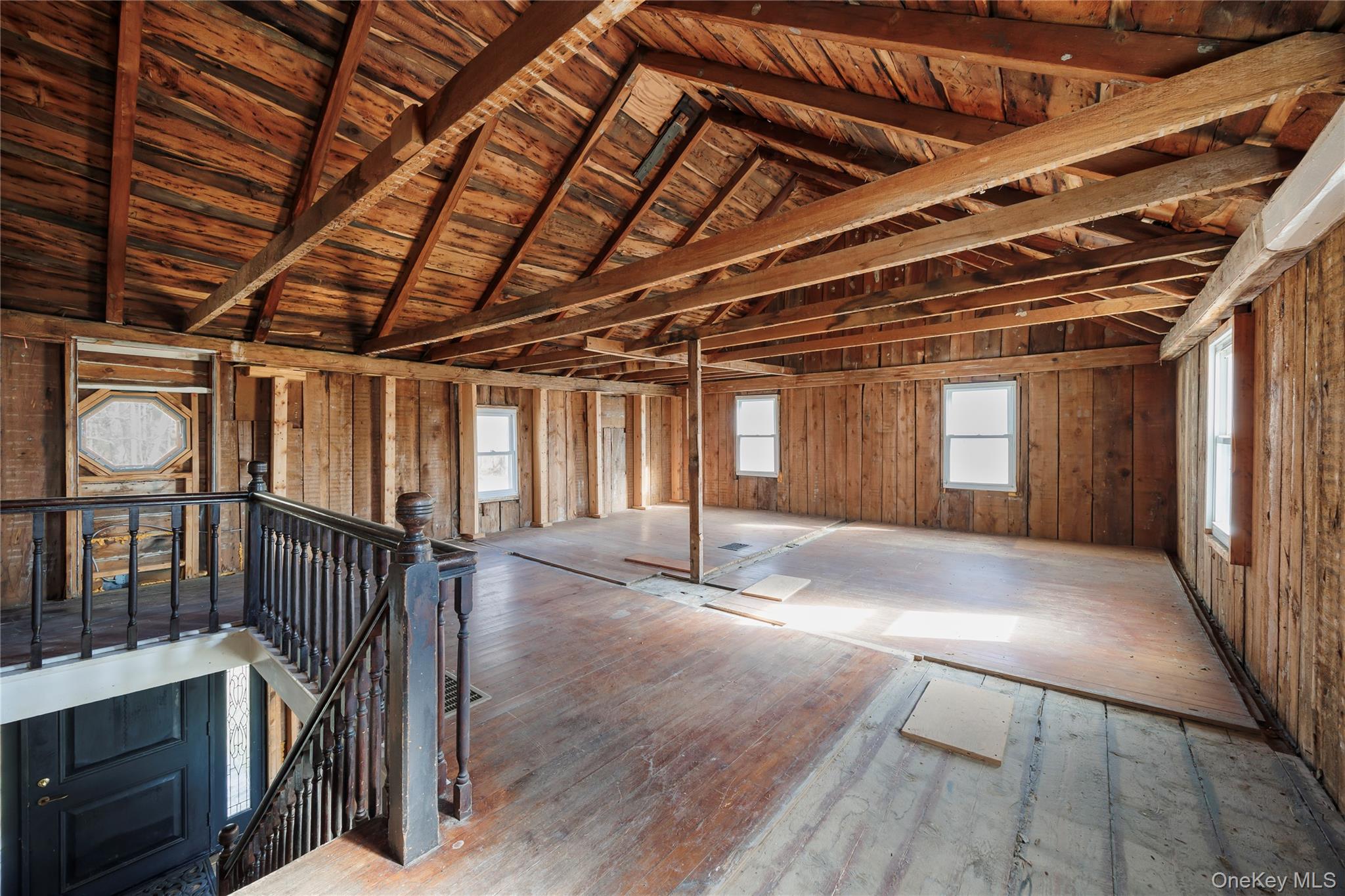700 Mettacahonts Road Accord, NY 12404 - Photo 15 of 47 a view of an empty room with wooden walls