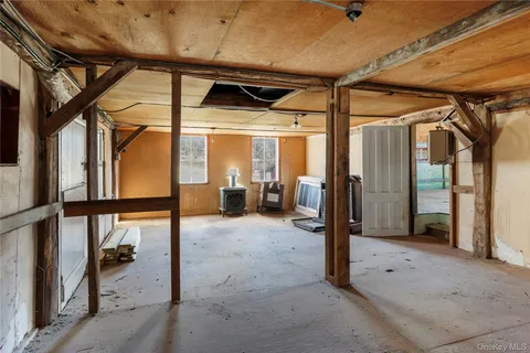 a view of storage and utility room