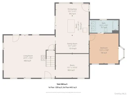 a picture of a floor plan