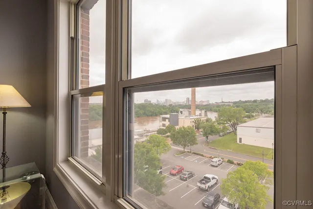 a window with lake view