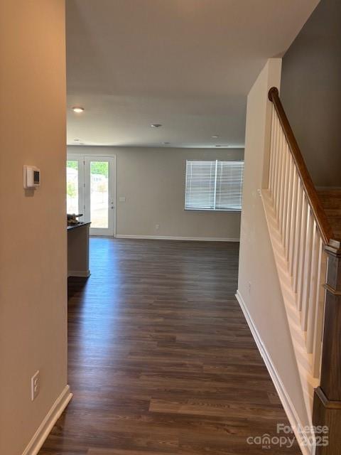 7136 Maple Run Circle Charlotte, NC 28215 - Photo 17 of 39 wooden floor in an empty room with wooden floor and a window