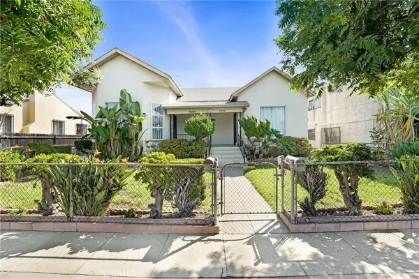 a view of a house with a patio