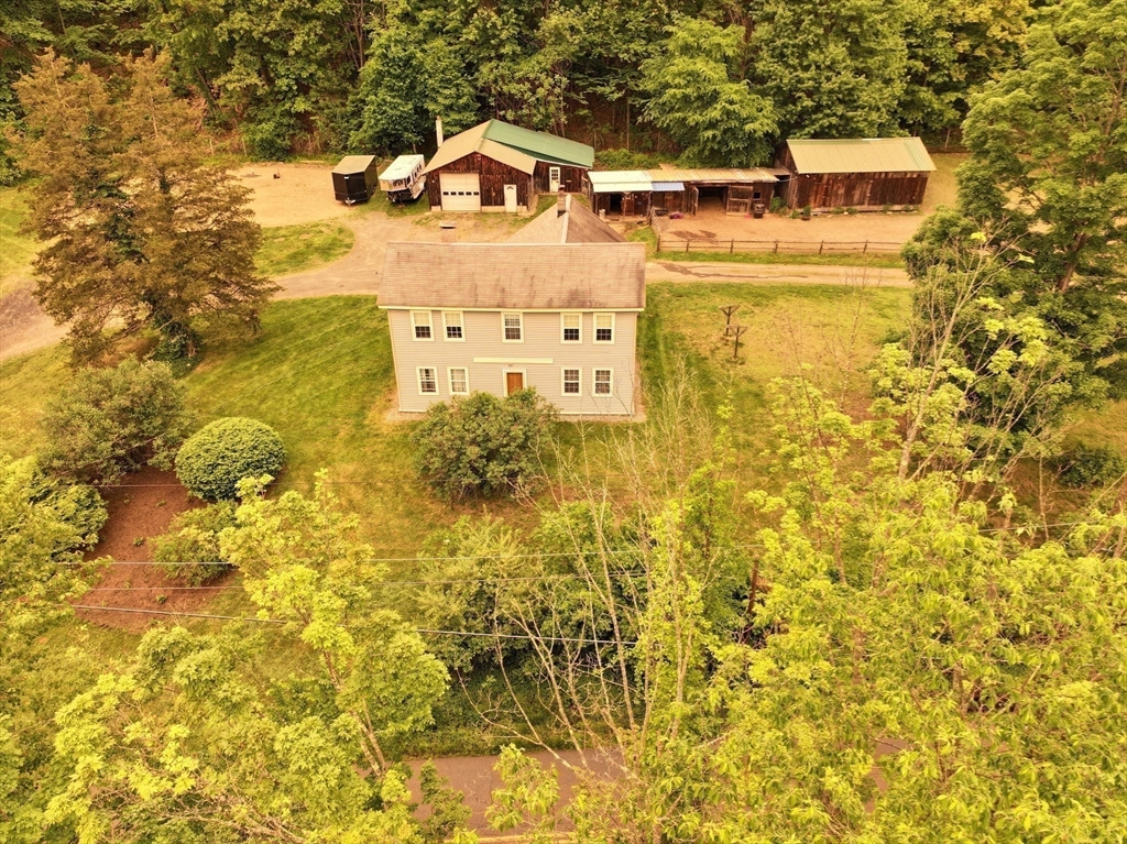 271 Lower Road Deerfield, MA 01342 - Photo 35 of 40 a view of residential houses with swimming pool and green space