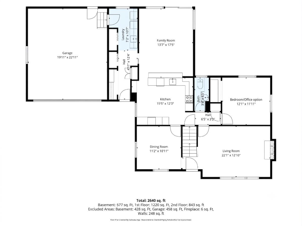 70 Alden Circle Portland, ME 04102 - Photo 59 of 61 First Floor Plan
