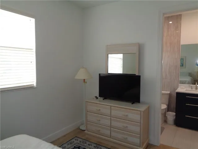 a view of a garage with storage