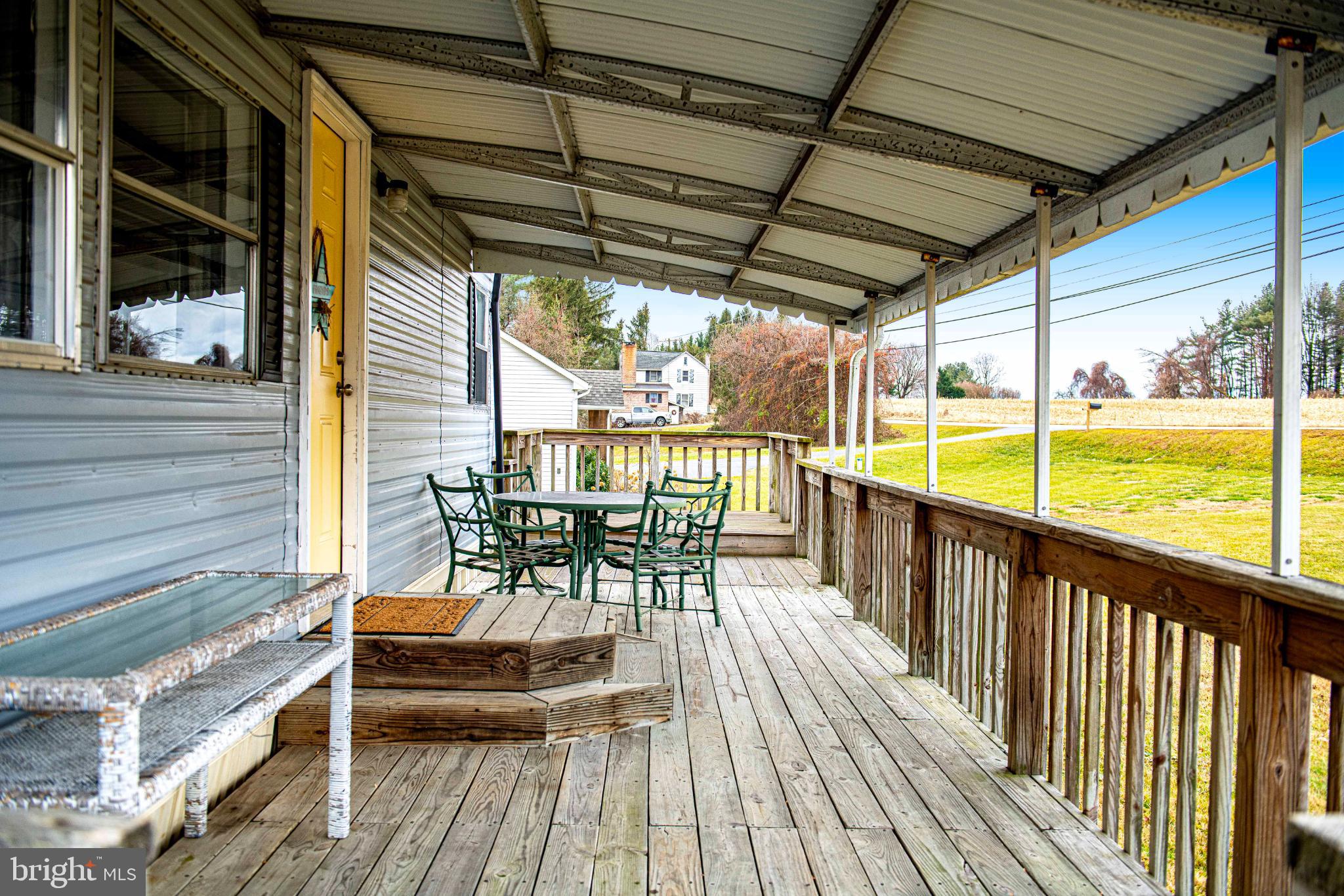 3471 Fallston Road Fallston, MD 21047 - Photo 28 of 33 Charming porch with scenic countryside views.