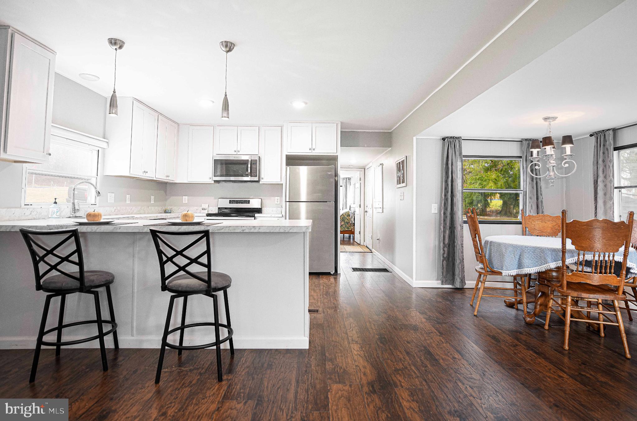 3471 Fallston Road Fallston, MD 21047 - Photo 7 of 33 Modern kitchen with open dining area.