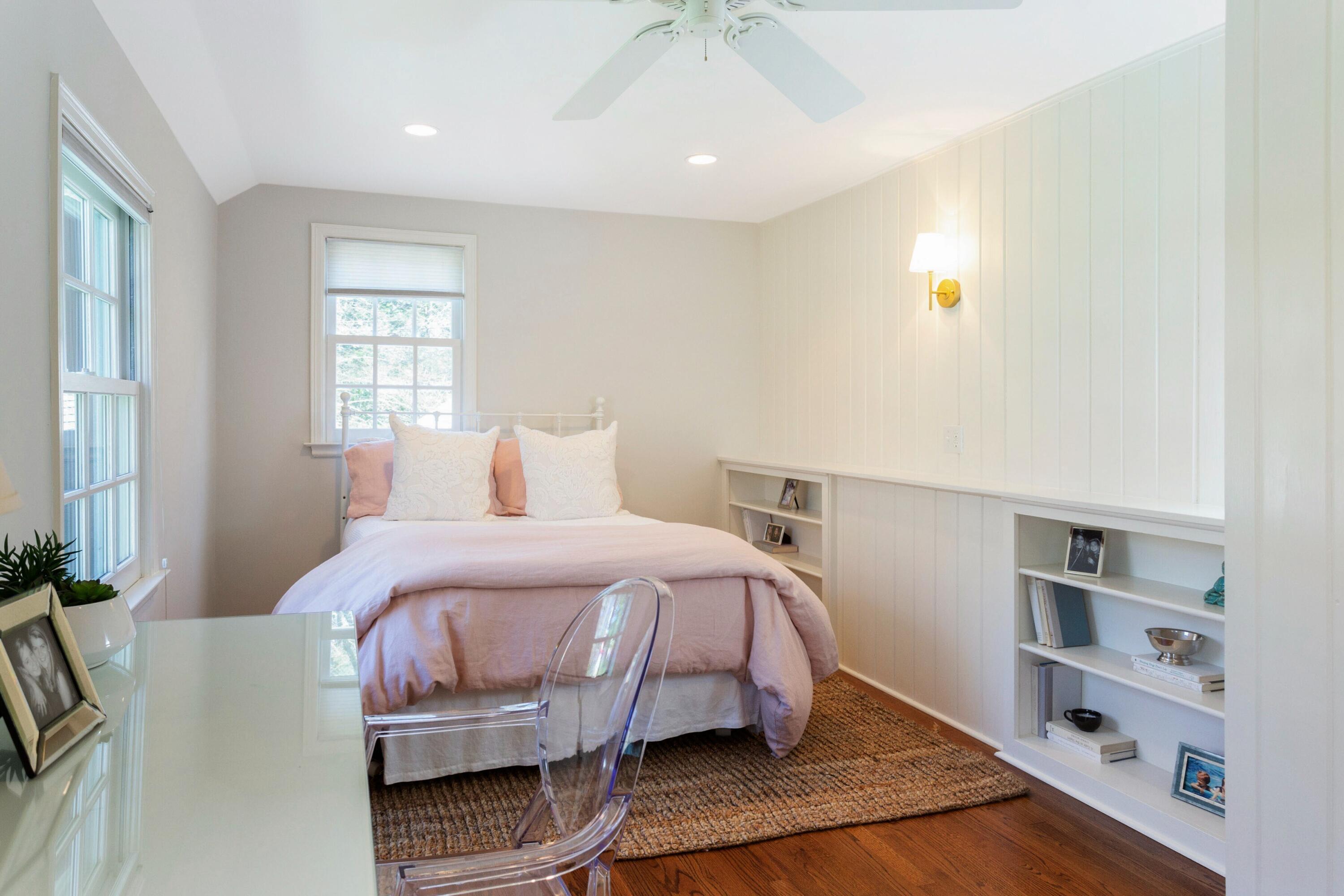 16 Half Mile Road Darien, CT 06820 - Photo 36 of 59 a bedroom with a bed and a window