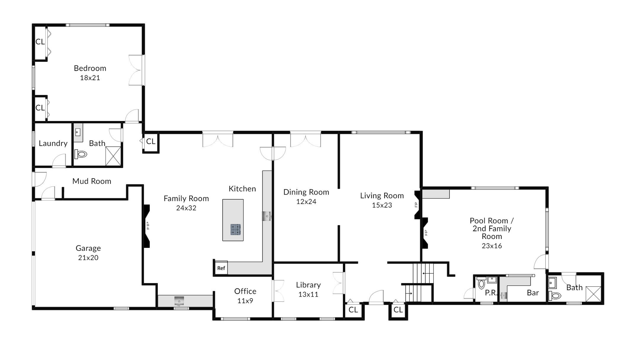 16 Half Mile Road Darien, CT 06820 - Photo 58 of 59 first floor