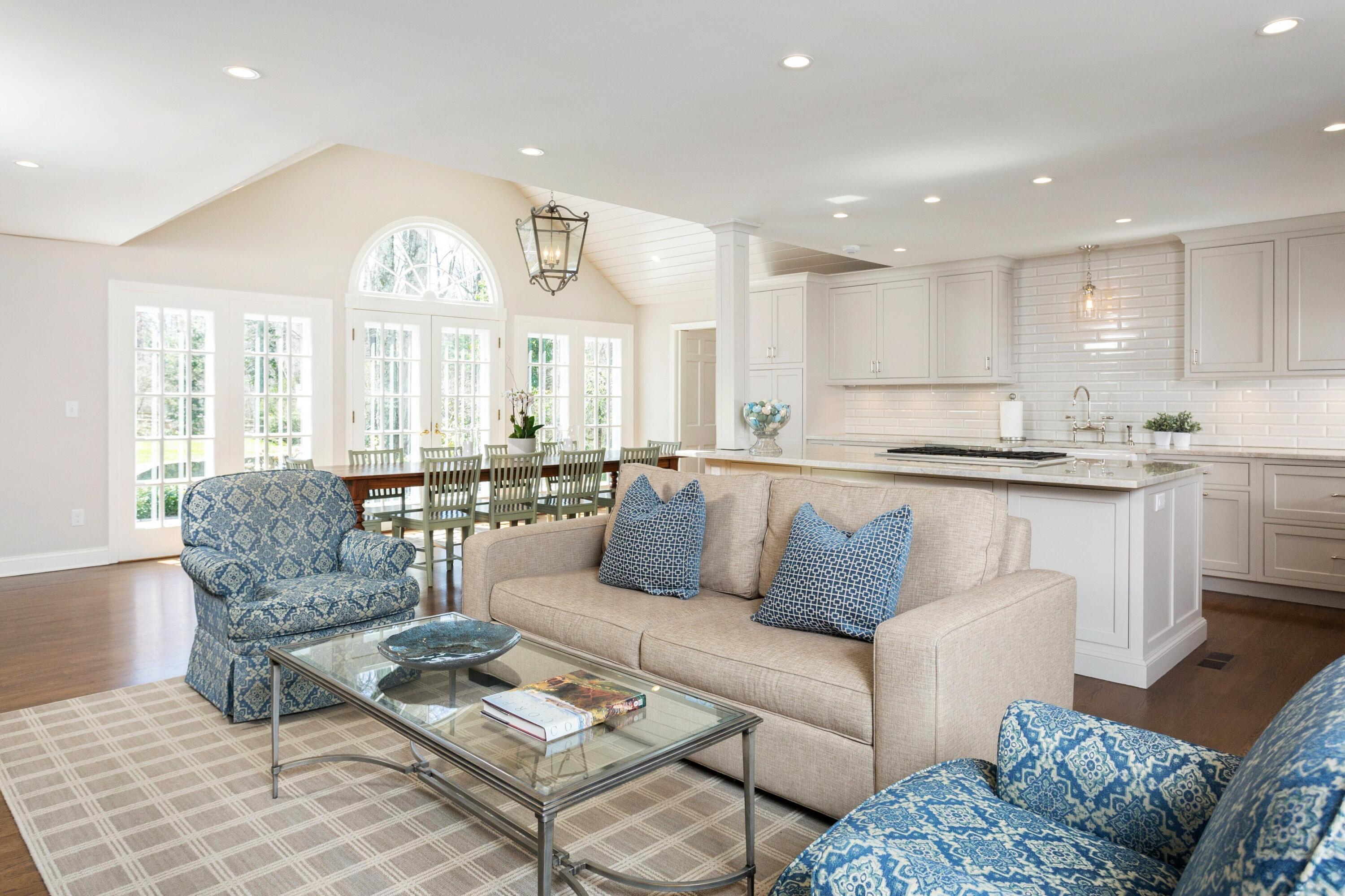 16 Half Mile Road Darien, CT 06820 - Photo 10 of 59 a living room with furniture and a large window
