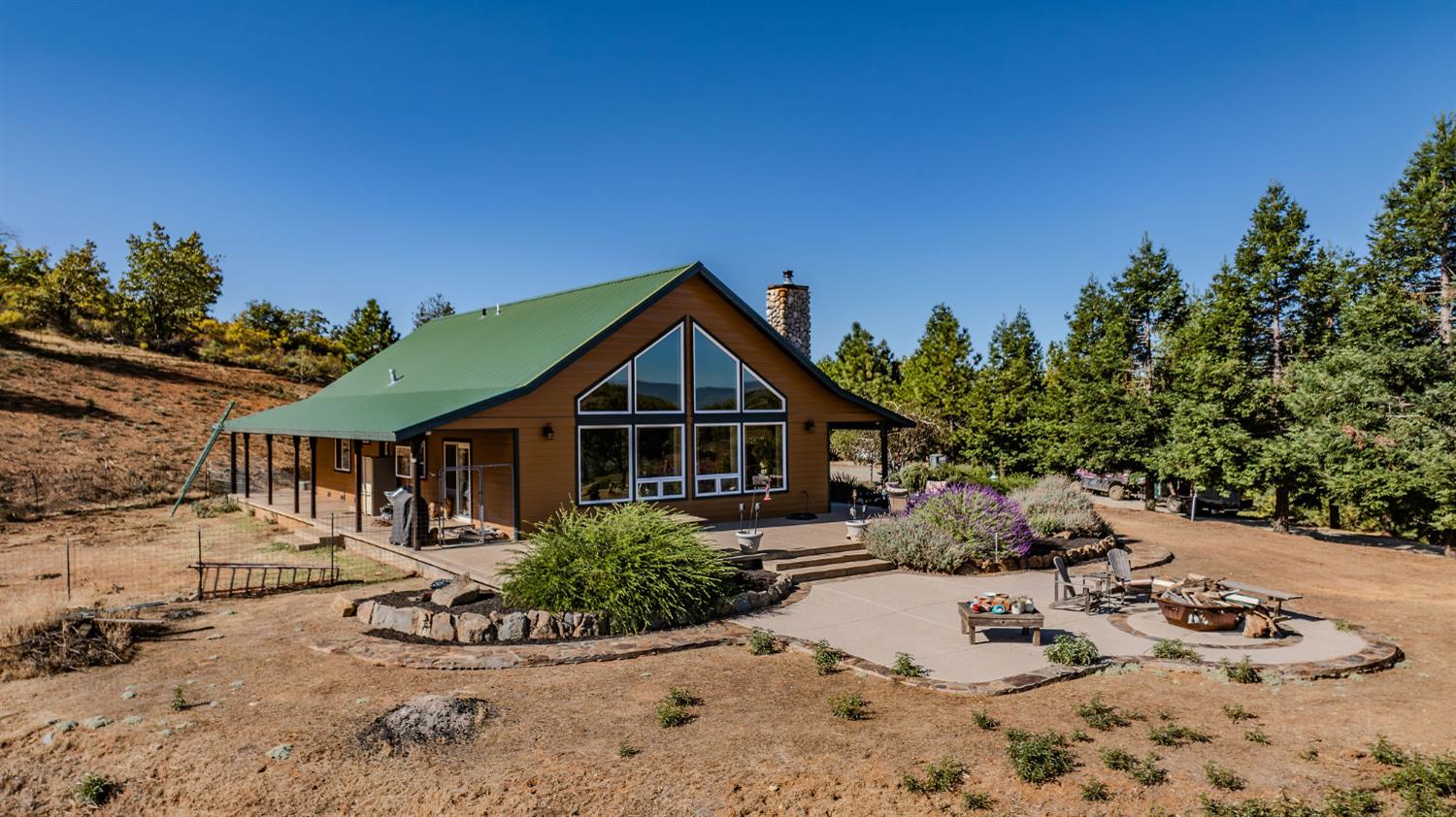 6800 West Murray Creek Road San Andreas, CA 95249 - Photo 43 of 47 a view of a house with a yard