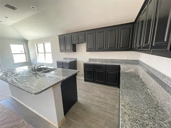 a storage room with empty racks