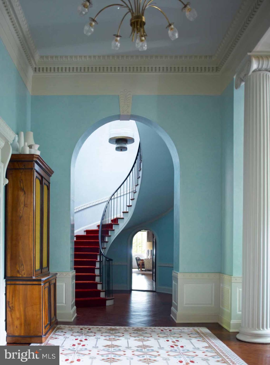 933 Hillside Road Lutherville-Timonium, MD 21093 - Photo 20 of 57 a view of entryway and hall with wooden floor