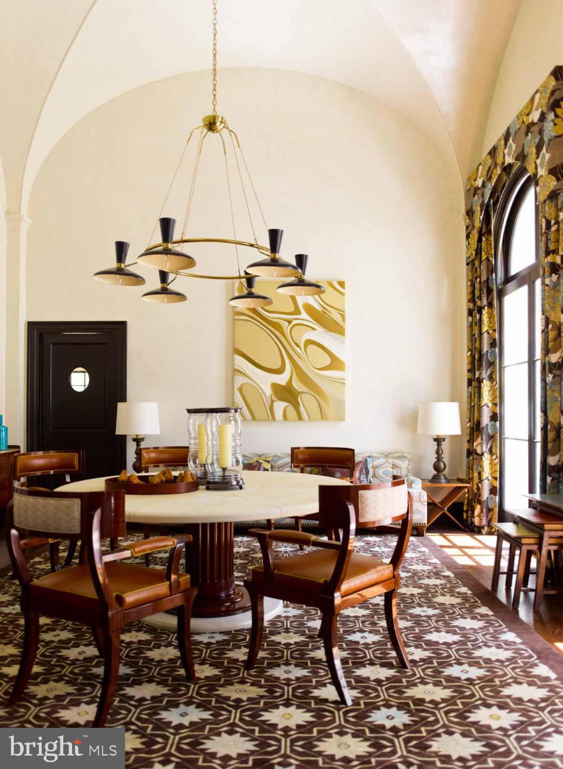 933 Hillside Road Lutherville-Timonium, MD 21093 - Photo 34 of 57 a view of a dining room with furniture and chandelier