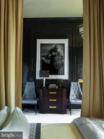 a room with furniture and windows