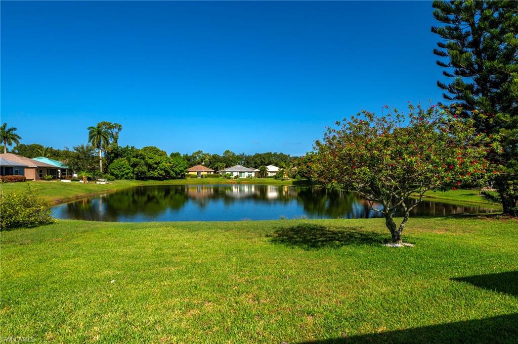 223 Stanhope Circle Naples, FL 34104 - Photo 28 of 41 Expansive green lawn bordering a tranquil pond