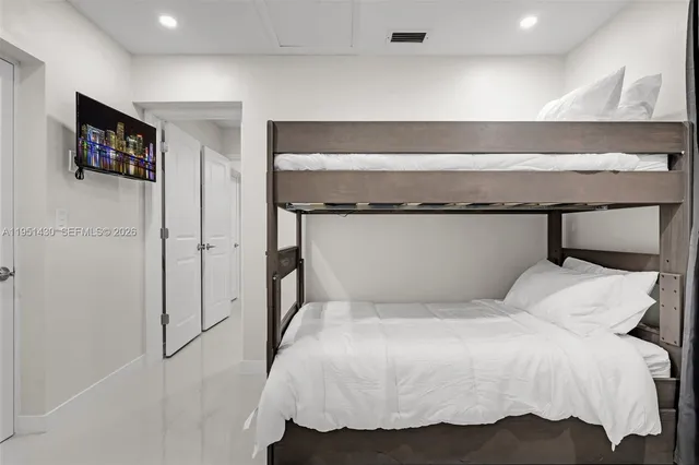 a view of a backyard with a sitting area