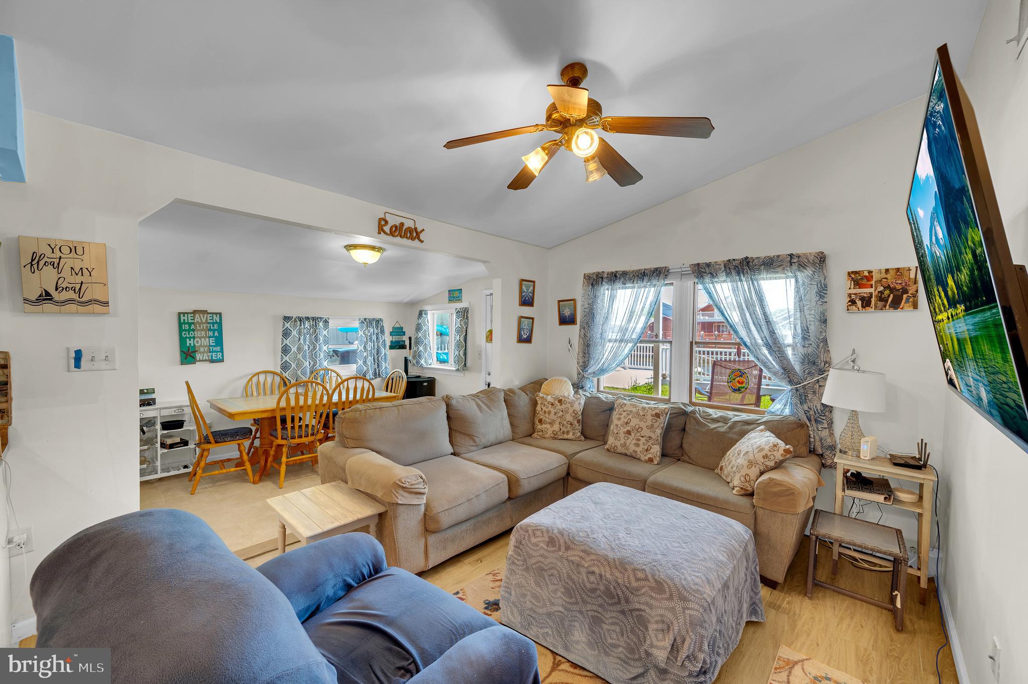 25 West Dory Drive Little Egg Harbor, NJ 08087 - Photo 48 of 56 a living room with furniture and a large window