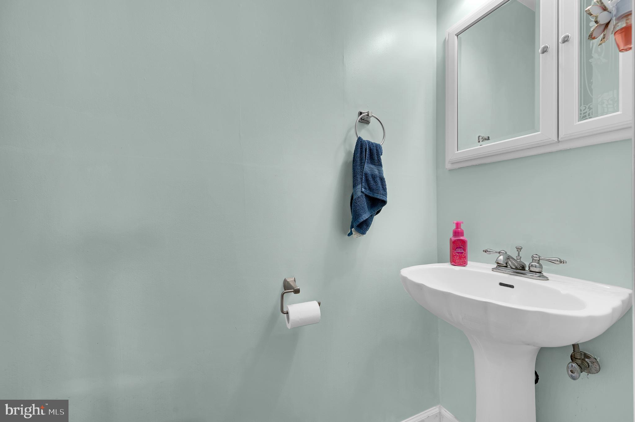 25 West Dory Drive Little Egg Harbor, NJ 08087 - Photo 55 of 56 a bathroom with a sink and a mirror