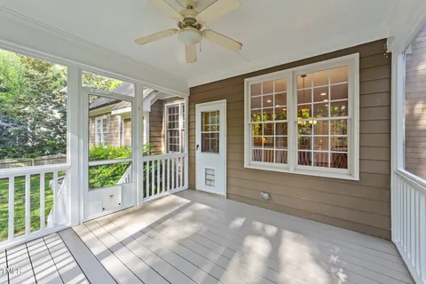 a view of a house with a porch
