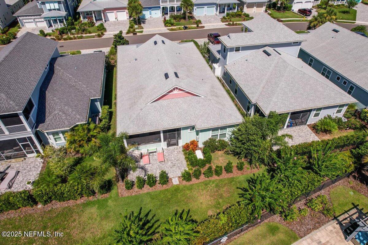 175 Oceanview Drive St. Augustine, FL 32080 - Photo 35 of 56 an aerial view of multiple houses with yard