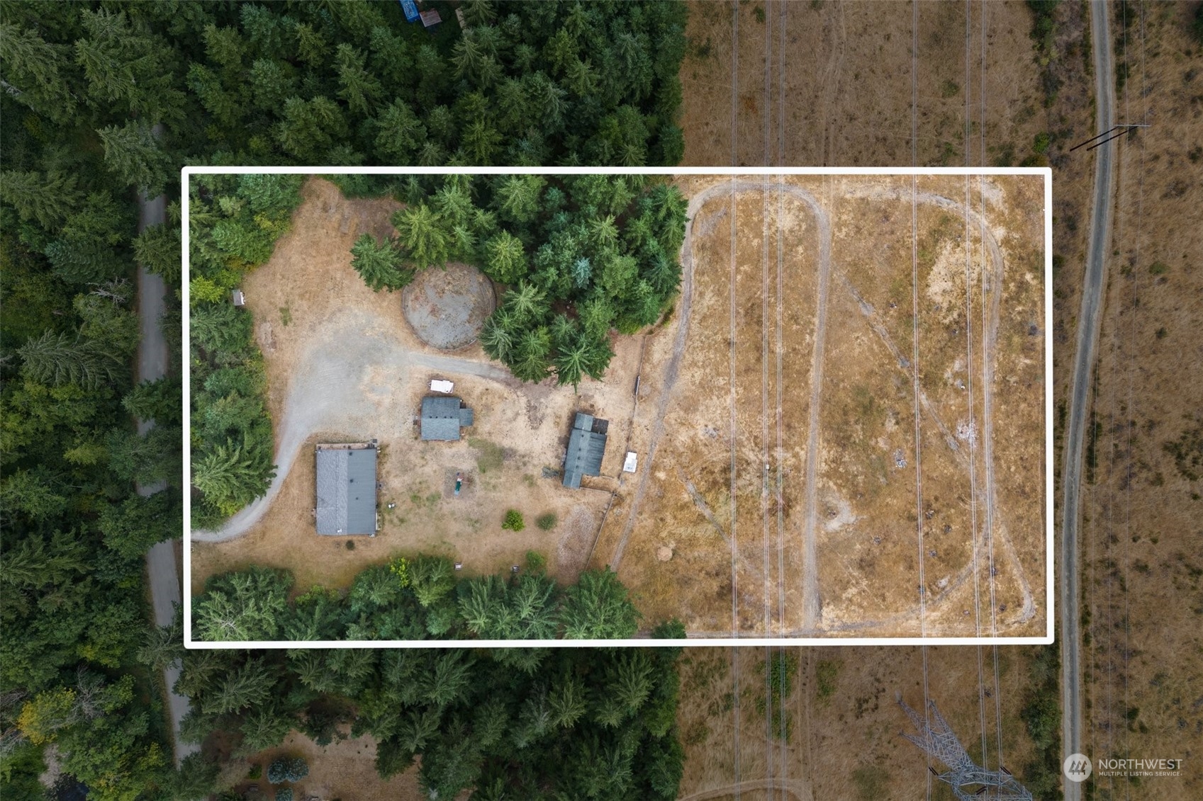 13434 Marcon Lane Southwest Rochester, WA 98579 - Photo 32 of 38 a view of a yard