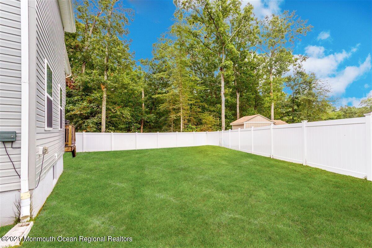 141 Forest Road Manchester Township, NJ 08759 - Photo 40 of 47 Feneced in yard