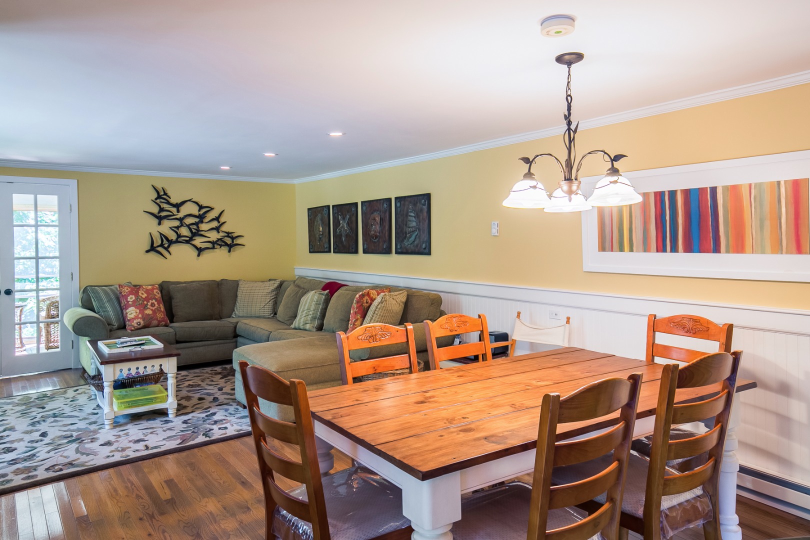 2 Mattakesett Bay Road, Unit M2 Edgartown, MA 02539 - Photo 12 of 22 Dining and living area