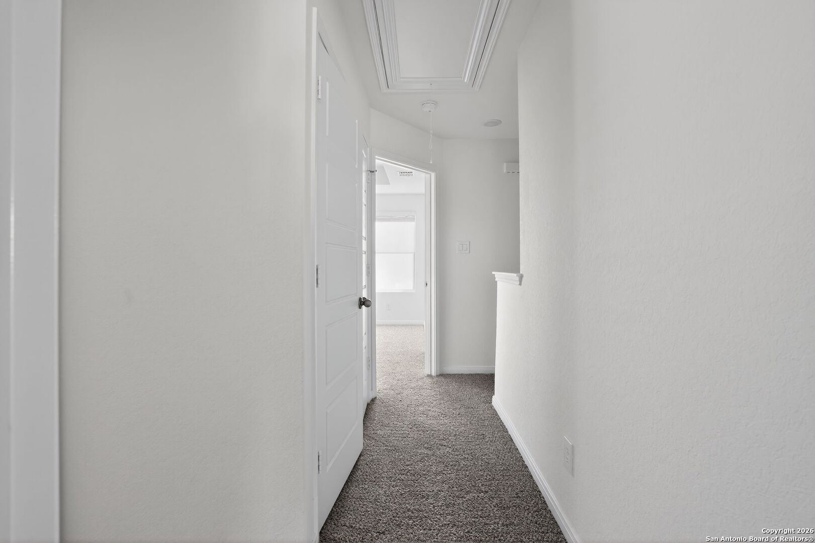 5402 Devils Gate, Unit 1 Converse, TX 78109 - Photo 14 of 20 a view of a hallway with wooden floor