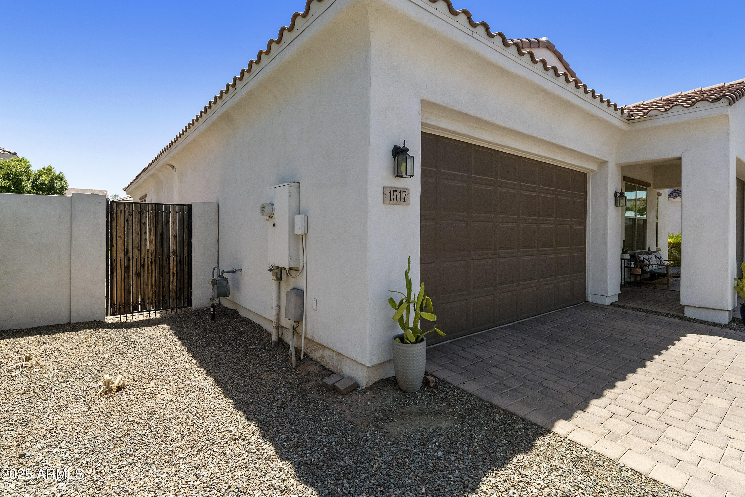 1517 West Redondo Drive Gilbert, AZ 85233 - Photo 40 of 55 a view of a back yard of the house