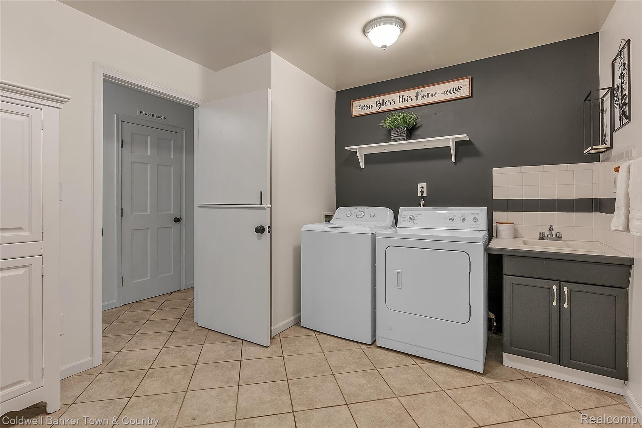 5431 Evans Road Holly, MI 48442 - Photo 21 of 81 Large Laundry with brand new Washing Machine (2021)