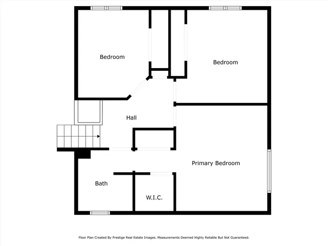 a black and white photo of a floor plan