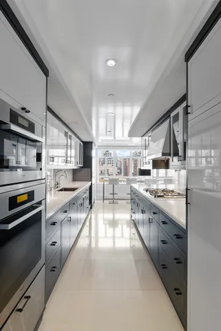 a view of interior space with flat screen tv