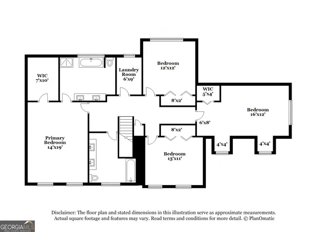 a picture of a floor plan