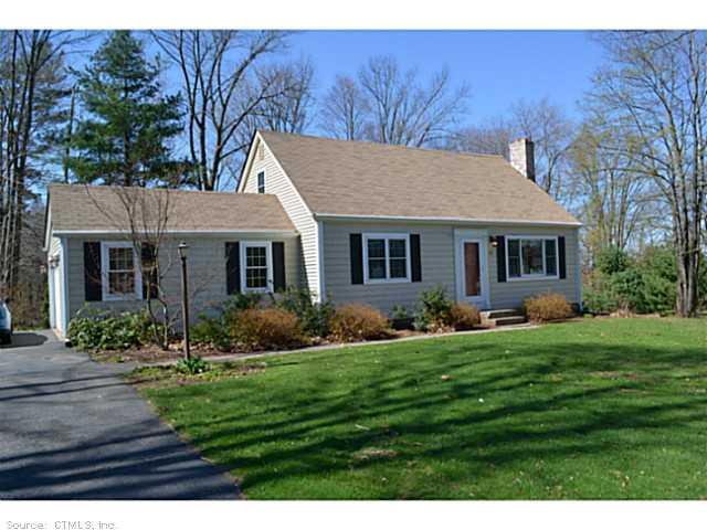 110 Snipsic Lake Road Ellington, CT 06029 - Photo 1 of 1 a front view of a house with a yard