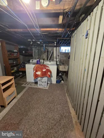 a room with storage and utility