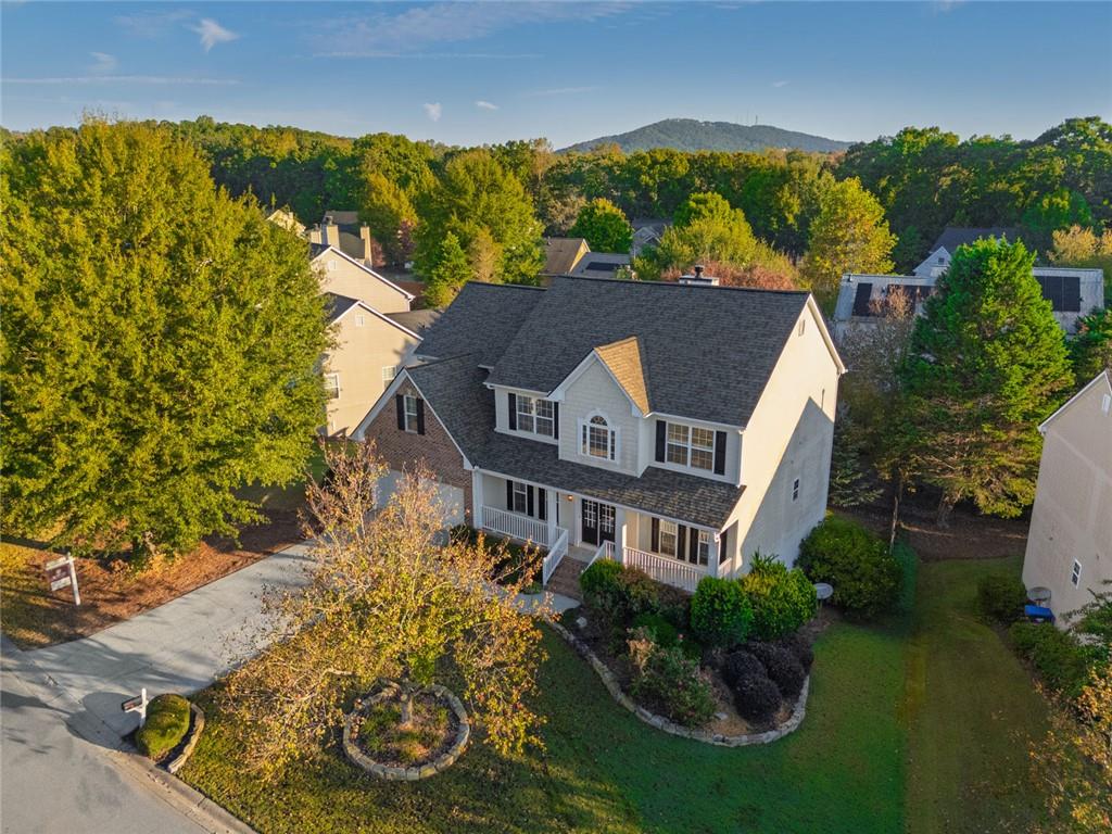 1280 Hidden Creek Point Cumming, GA 30040 - Photo 62 of 62 an aerial view of a house