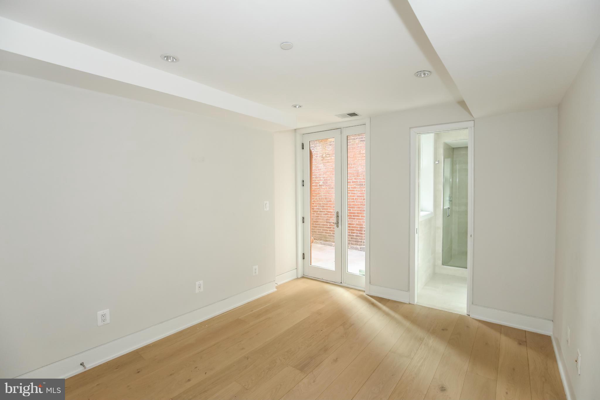 1700 Q Street Northwest, Unit 1 Washington, DC 20009 - Photo 8 of 18 Bedroom with private patio