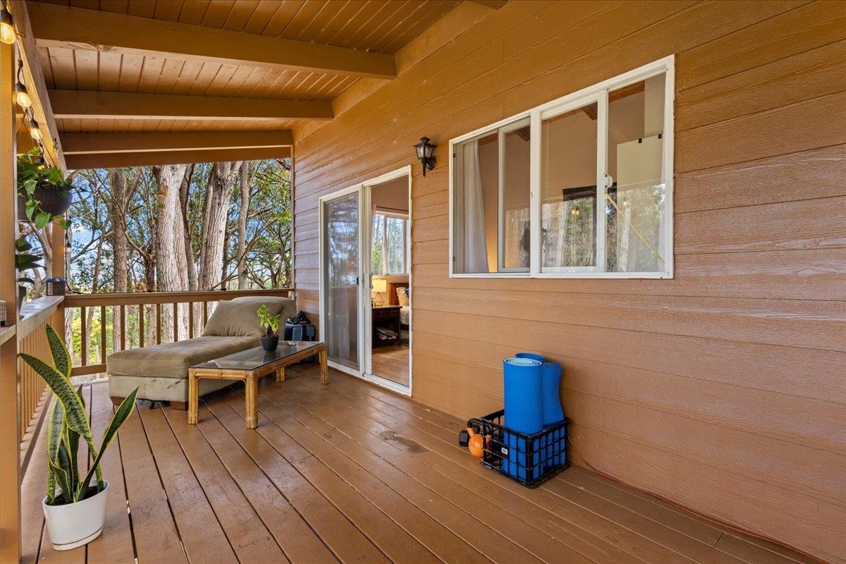 10 Poko Way, Unit B Haiku, HI 96708 - Photo 9 of 37 a view of a porch with furniture