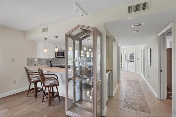 a room with furniture and a window