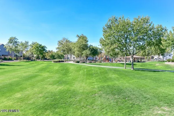 a view of outdoor space with entertaining space