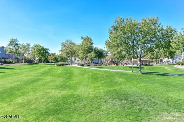 a view of outdoor space with entertaining space