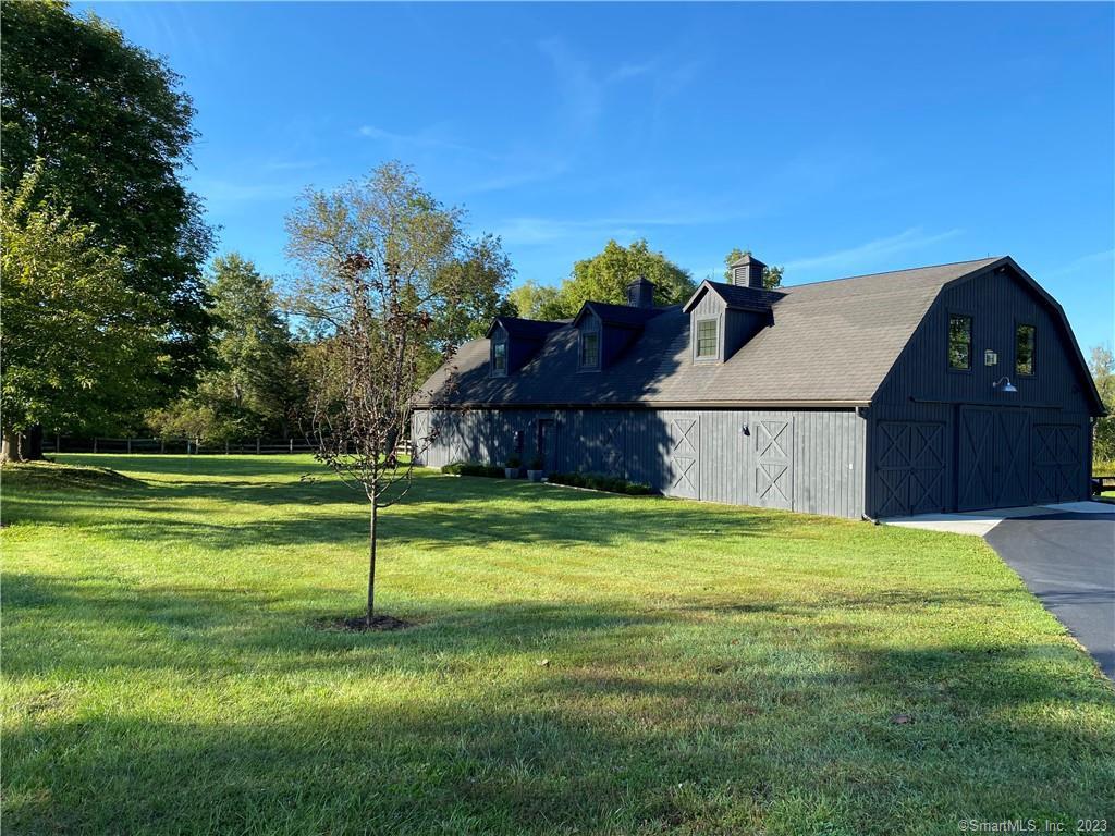 55 Still Meadow Road Sharon, CT 06069 - Photo 9 of 24 a backyard of a house with lots of green space