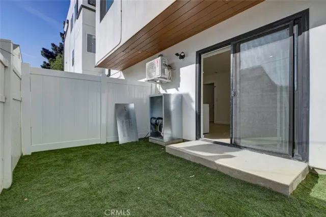 a view of a door front of house