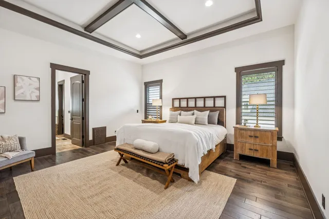 a spacious bathroom with a tub and a shower